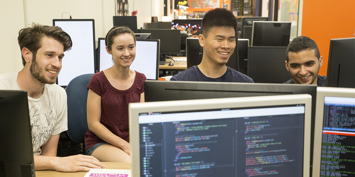 Students who work in OSU's Center for Applied Systems and Software Open Source Lab get hands-on industry experience and build close relationships in the process.